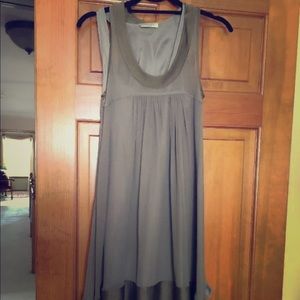 Burberry satin trim dress from Saks.